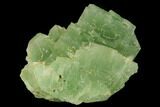 Light-Green, Cubic Fluorite Crystal Cluster - Morocco #174007-1